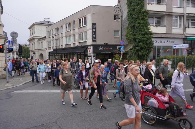 313. Warszawska Pielgrzymka Piesza na Jasną Górę - wymarsz z Warszawy