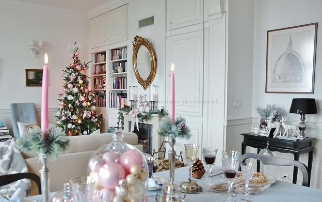 Świąteczne dekoracje w stylu modern classic