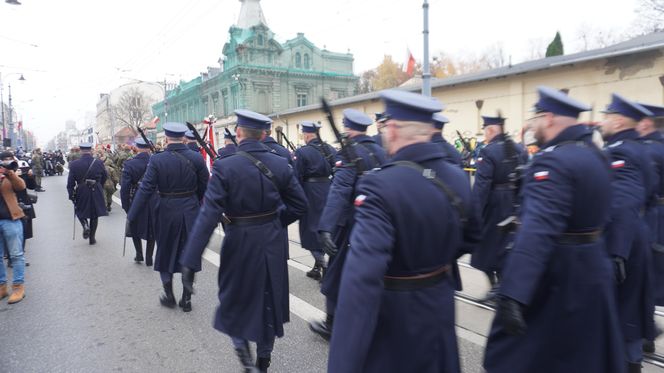 Łódzkie obchody Święta Niepodległości. Zobacz, jak wyglądały [ZDJĘCIA]