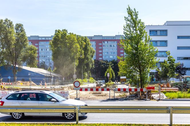 Remont alei Stanów Zjednoczonych w Warszawie
