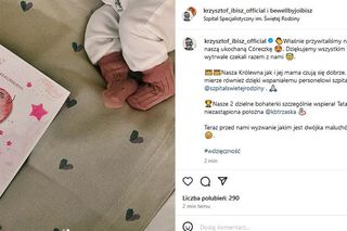Krzysztof Ibisz po raz kolejny został tatą