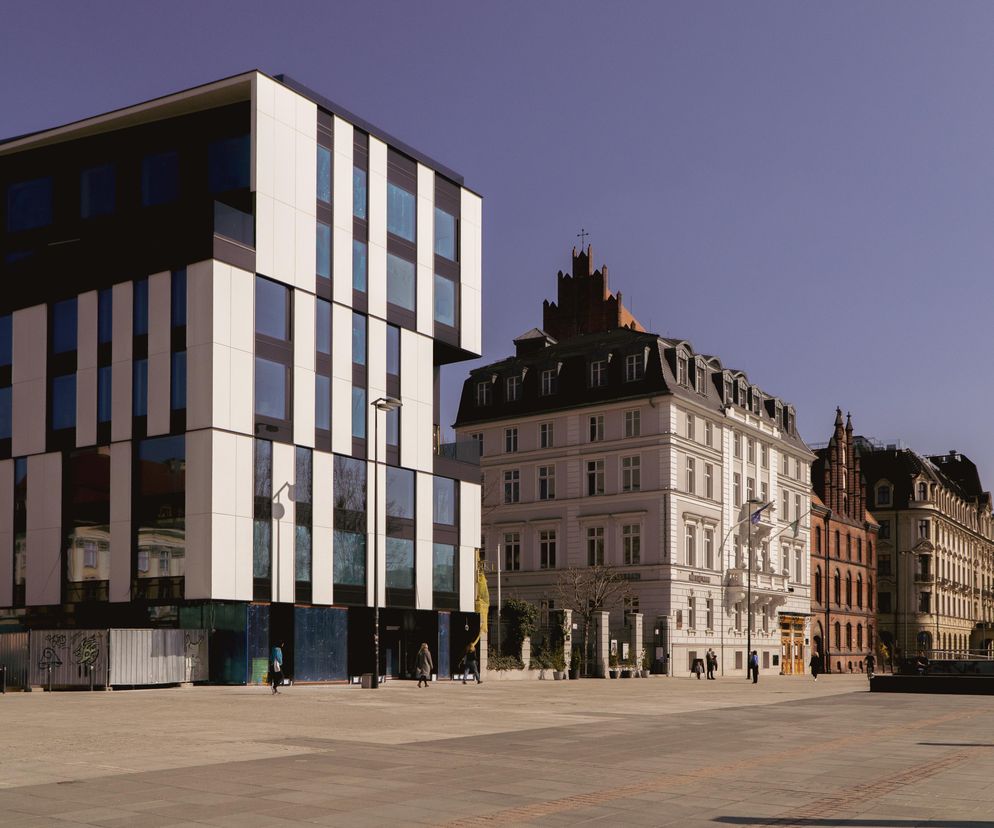 Plac Wolności we Wrocławiu. Budynek HEA Deweloper