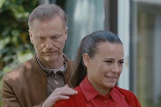 M jak miłość odc. 1881. Magda (Anna Mucha), Andrzej Budzyński (Krystian Wieczorek)