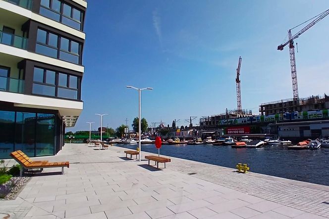 Nowe osiedle i bulwar na Łasztowni