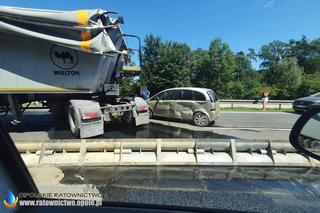Wypadek na autostradzie A4
