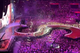 Sanah z mężem na Stadionie Narodowym