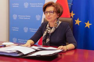 Minister Maląg: programy społeczne będą realizowane mimo trudności      