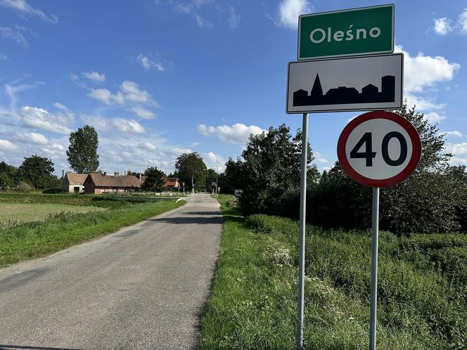 Rosyjski dron znaleziony w Oleśnie