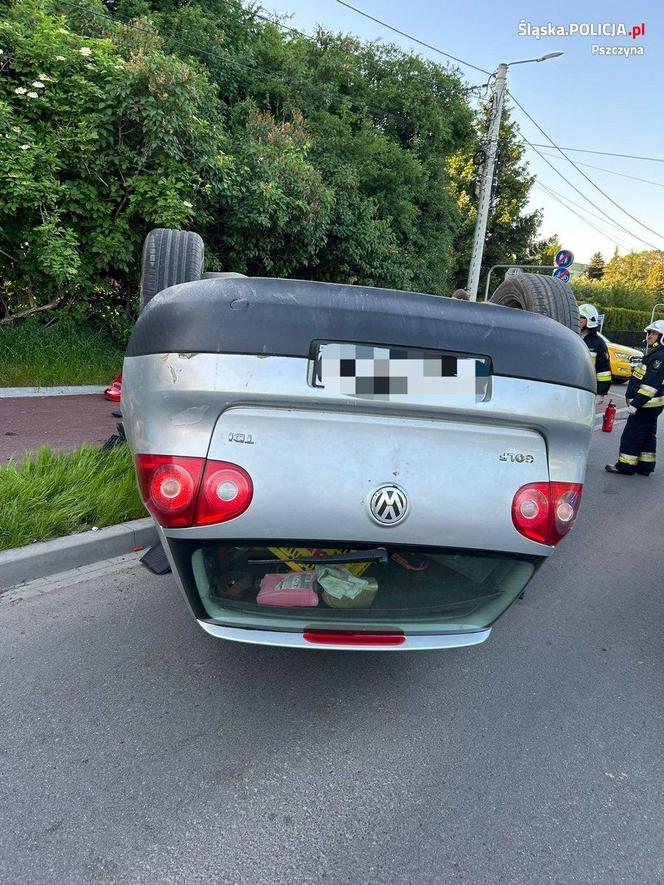 Śląskie: Samochód osoby zderzył się z rowerzystką. 20-latka trafiła do szpitala