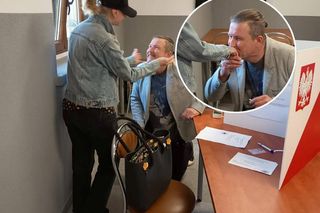 Wybory prezydenckie 2025. Para zakochanych przyćmiła Nawrockiego i Trzaskowskiego! Niebywałe sceny przy urnie