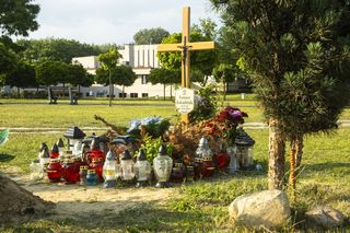 Tomasz Jakubiak - tak wygląda jego grób