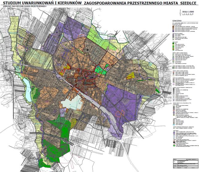 Projekt studium uwarunkowań zagospodarowania przestrzennego miasta