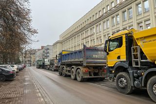 Kraków. Budowa hotelu Nobu