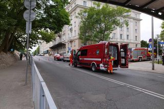 Akcja służb przy ul. Górnośląskiej w Warszawie