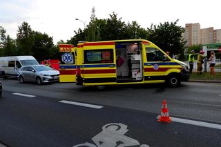 Wypadek w al. Solidarności 