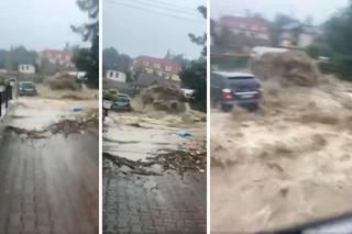 Powódź błyskawiczna w Rabce-Zdroju! Wylała Słonka