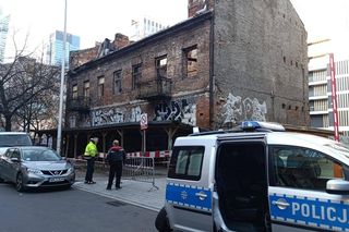Zabytowa warszawska kamienica przy Łuckiej 8 legła w gruzach