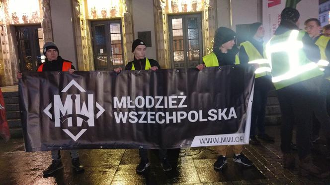 Manifestacja w obronie węgla