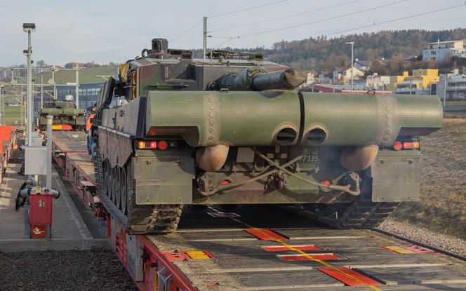 Szwajcarskie czołgi Leopard 2