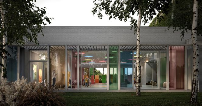 Przedszkole w Nowej Woli. 77 Studio