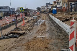 Rozbudowa ulicy Unruga  w Gdyni 