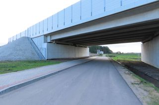 Budowany odcinek S61 Łomża Zachód-Stawiski