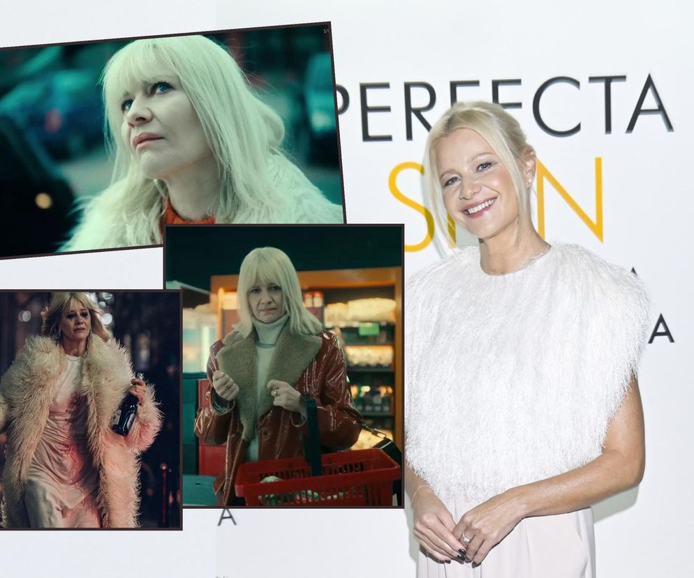 Małgorzata Kożuchowska w serialu Aniela