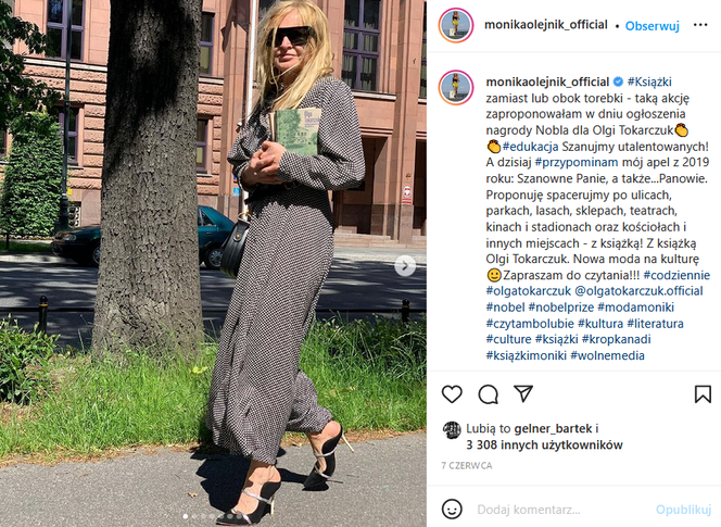 Monika Olejnik i jej dziwne buty