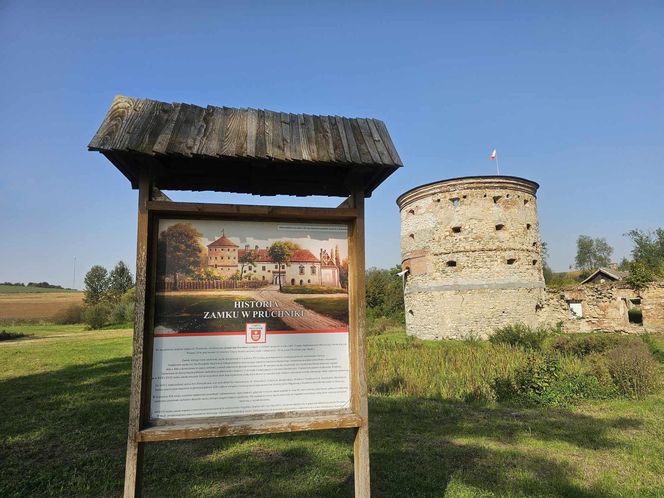 Ruiny zamku w Pruchniku