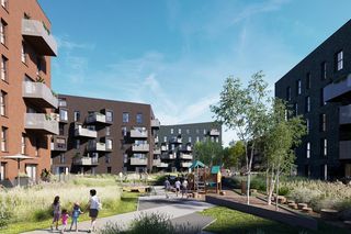 W Katowicach powstaje osiedle przypominające podwórka z dawnych lat. 342 mieszkania