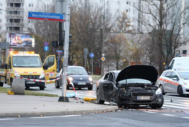 Wypadek na Gocławiu