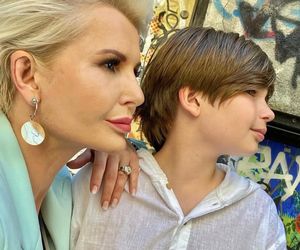 Joanna Racewicz i syn