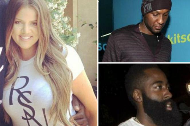 Khloe Kardashian, Lamar Odom i James Harden