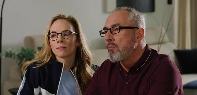 M jak miłość nowy sezon po wakacjach. Sylwia (Hanna Turnau), Adam Werner (Jacek Kopczyński)