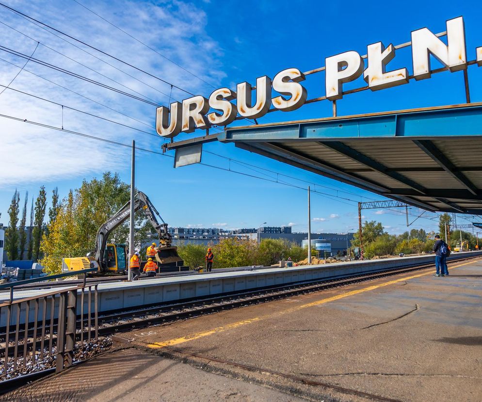 Przebudowa przystanku PKP Ursus Północny w Warszawie