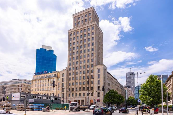 Prudential w Warszawie - zdjęcia. Gdy powstawał, był najwyższy w Polsce