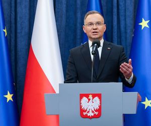 Andrzej Duda po spotkaniu z gen. Keithem Kelloggiem (18.02.2025)