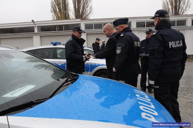 Dolnośląska policja otrzymała nowe radiowozy