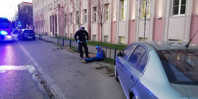 Policyjny pościg ulicami Łodzi zakończył się wypadkiem. 3 osoby w szpitalu