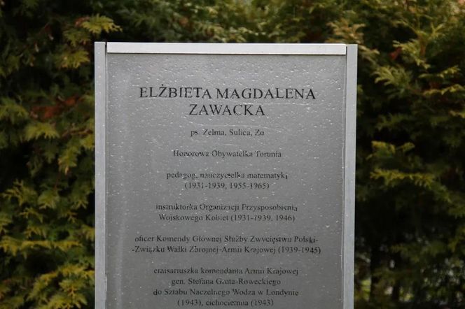 Toruń uczcił pamięć gen. Elżbiety Zawackiej