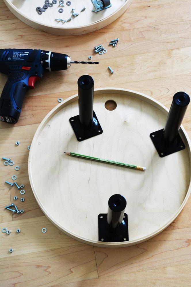 Jak zrobić stolik kawowy z tacy IKEA