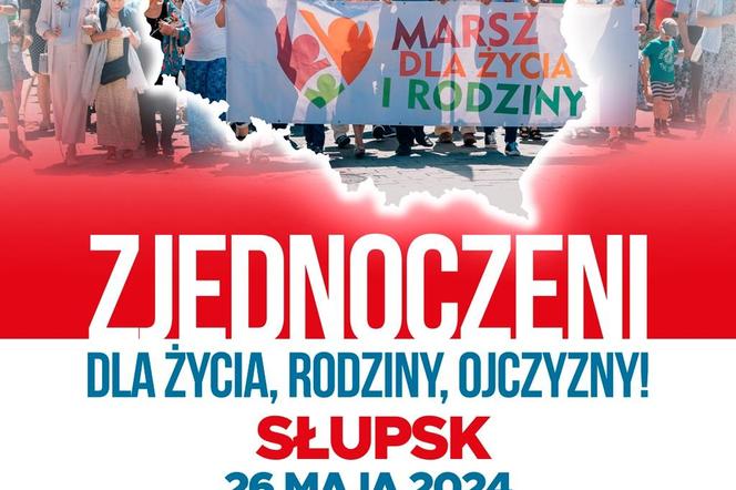 Marsz dla Życia i Rodziny w Dzień Matki w Słupsku