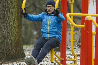 Kwiatkowski pakuje na mrozie