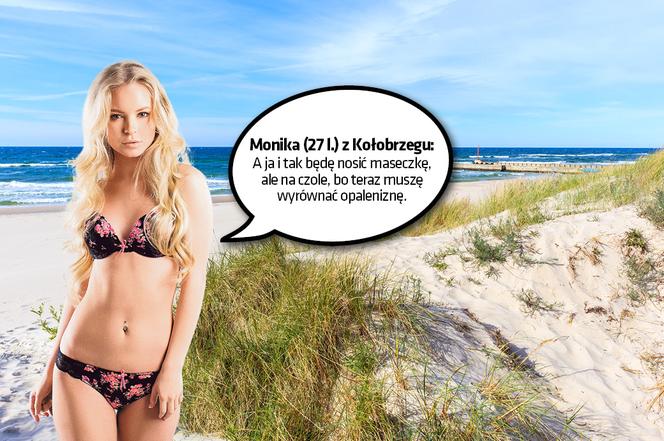Monika (l.27) z Kołobrzegu. 