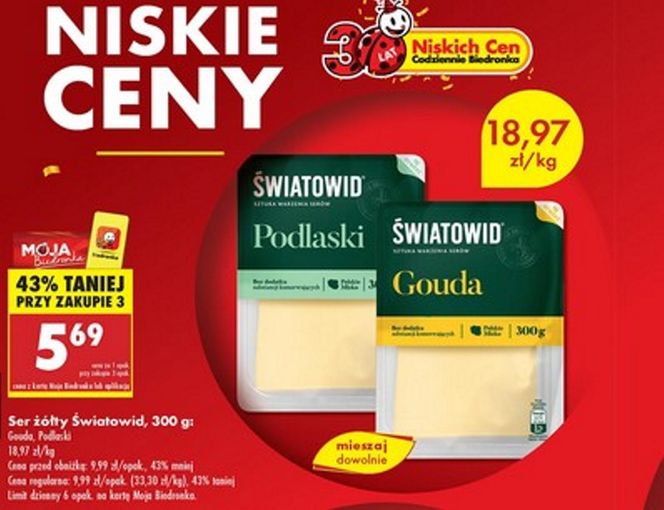 Biedronka rozdaje gratisy