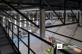 Postępy na budowie Szczecińskiego Domu Sportu - maj 2025