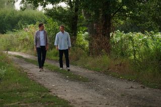 M jak miłość odc. 1836. Andrzej Budzyński (Krystian Wieczorek), Dima (Michaił Pszeniczny)