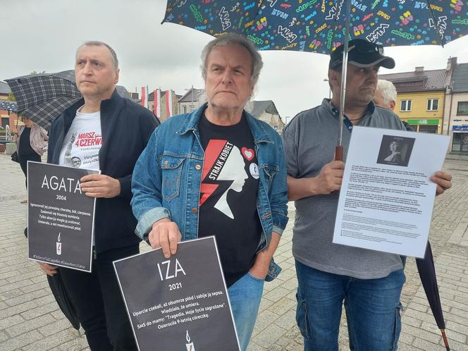 Protest pod hasłem "Ani jednej więcej" Starachowice 14.06.2023