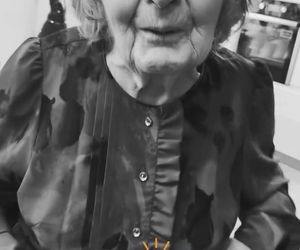 Herbuś pięknie pożegnała babcię