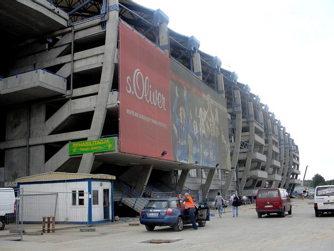 Stadion Lech Poznań, z zewnątrz